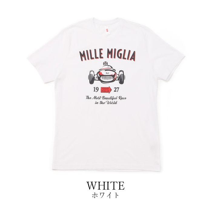 ミッレミリア Tシャツ クラシックカー Tシャツ 車 ウェア Mille Miglia｜motorimoda｜07