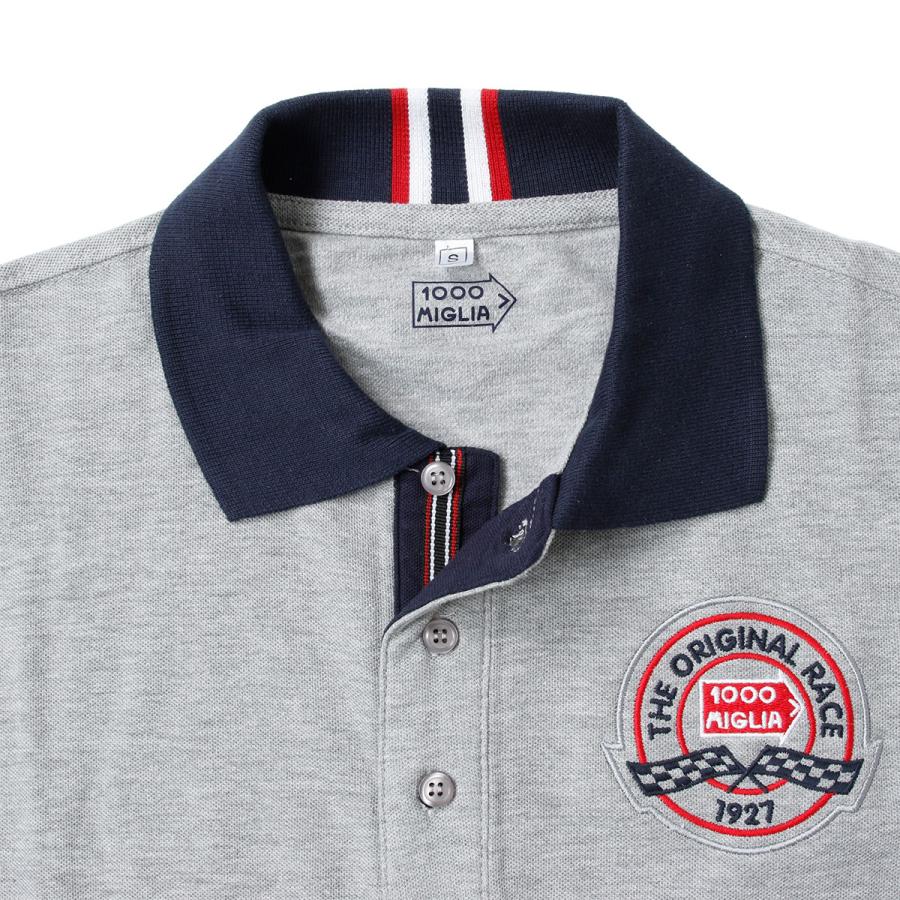 ミッレミリア ポロシャツ EMIRATES ポロ 車 ウェア Mille Miglia 