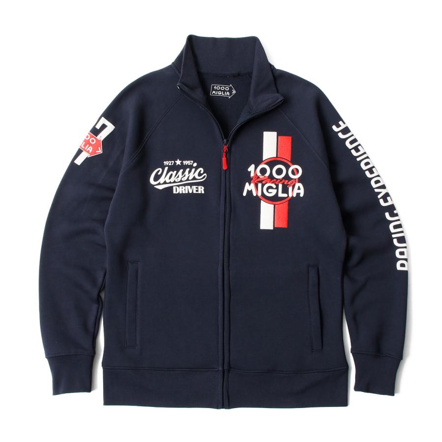ミッレミリア スウェット DRIFT フルジップ 車 ウェア Mille Miglia