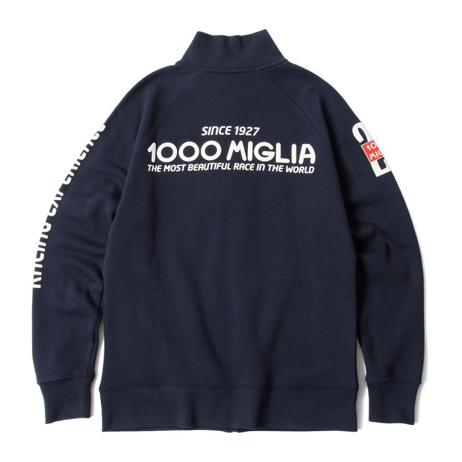 ミッレミリア スウェット DRIFT フルジップ 車 ウェア Mille Miglia
