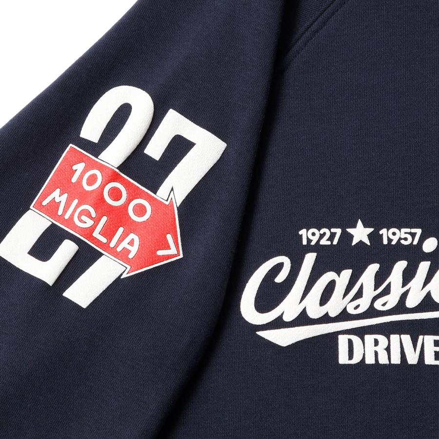 ミッレミリア スウェット DRIFT フルジップ 車 ウェア Mille Miglia