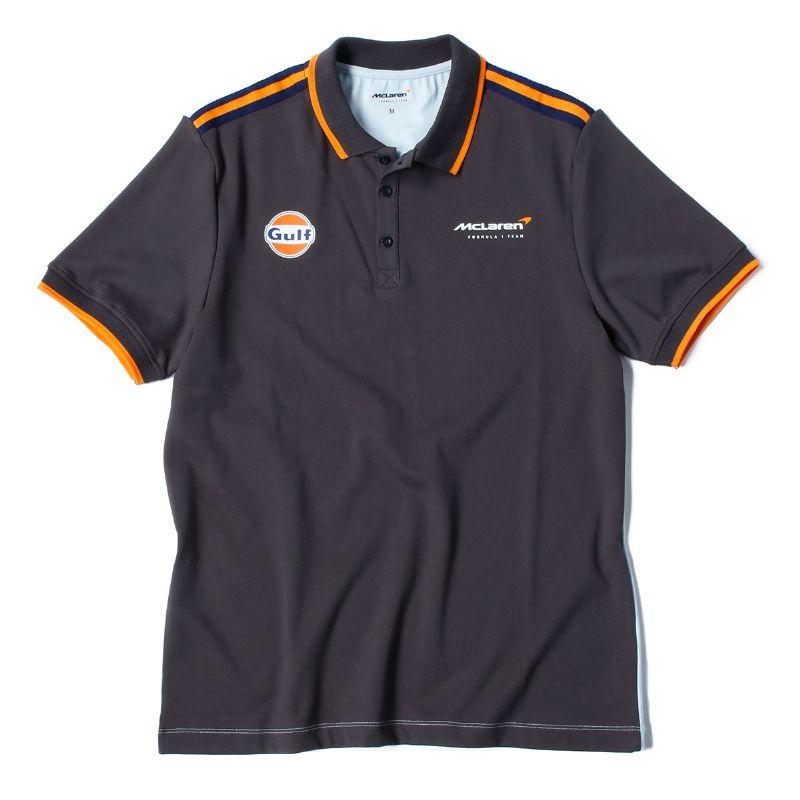 F1マクラーレン ポロシャツ GULFカラー F1マクラーレン ポロシャツ GULFカラー