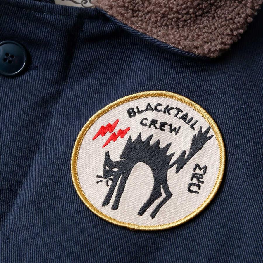 ファブリック マリア ライディング カンパニー ブラックテイル クルー デッキジャケット バイク ウェア アウター Maria Riding Company Deck Jacketの画像