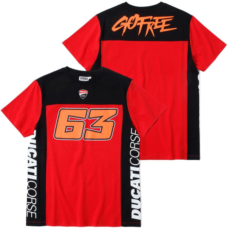 モナコグランプリ Tシャツ 赤　120サイズ モト・ジーピー・コレクション Tシャツ バニャイア ドゥカティ