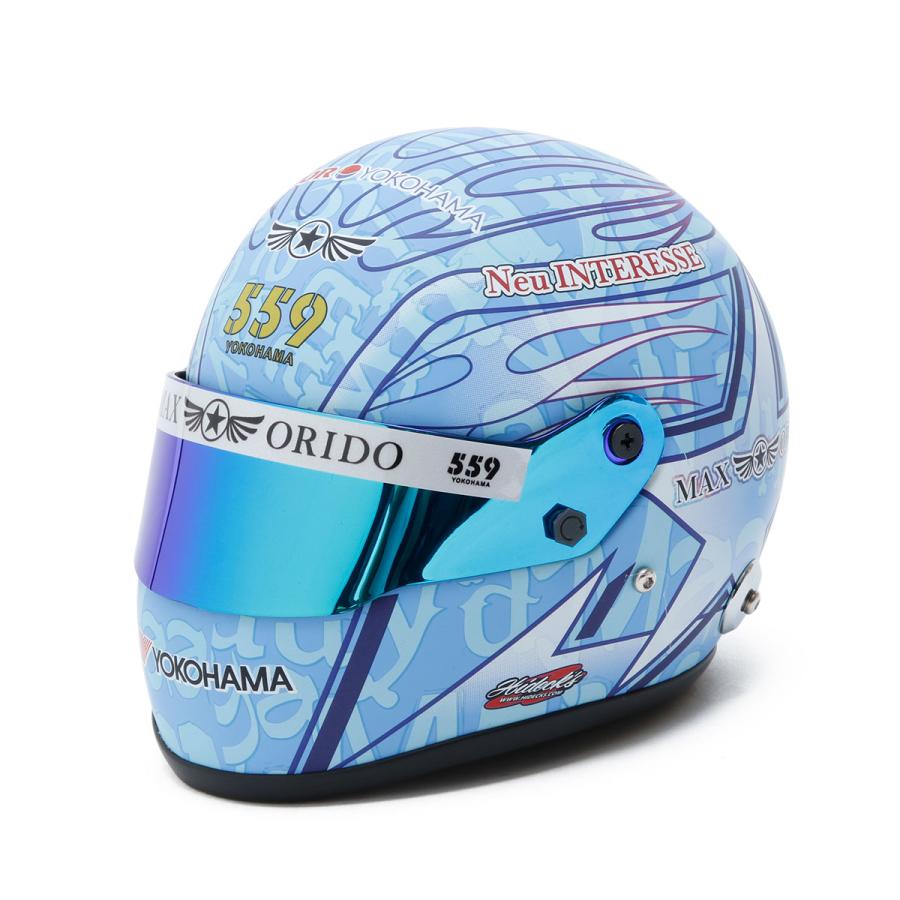模型 織戸 学 MAAYA ORIDO 1/2 ミニ ヘルメット 2025 モータースポーツ