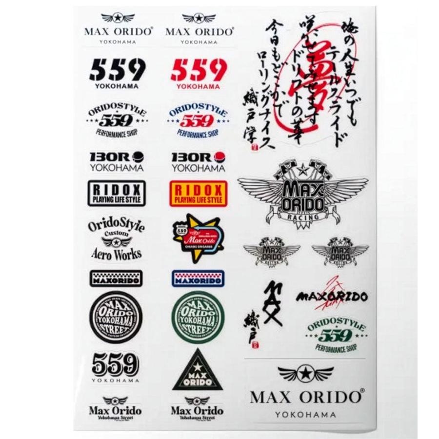 ステッカー 織戸 学 Max Orido A4 ステッカーシート モータースポーツ