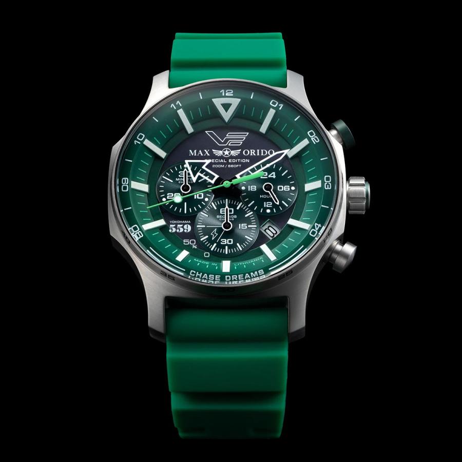 織戸 学 Max Orido ボストーク ヨーロッパ ソーラークロノグラフ モータースポーツ 雑貨 MAX ORIDO VOSTOK EUROPE Solar Chronographの画像