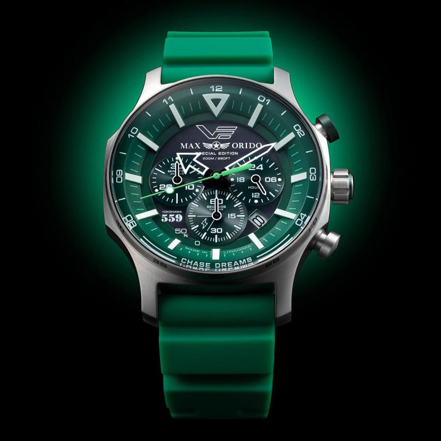 織戸 学 Max Orido ボストーク ヨーロッパ ソーラークロノグラフ モータースポーツ 雑貨 MAX ORIDO VOSTOK EUROPE Solar Chronographの画像
