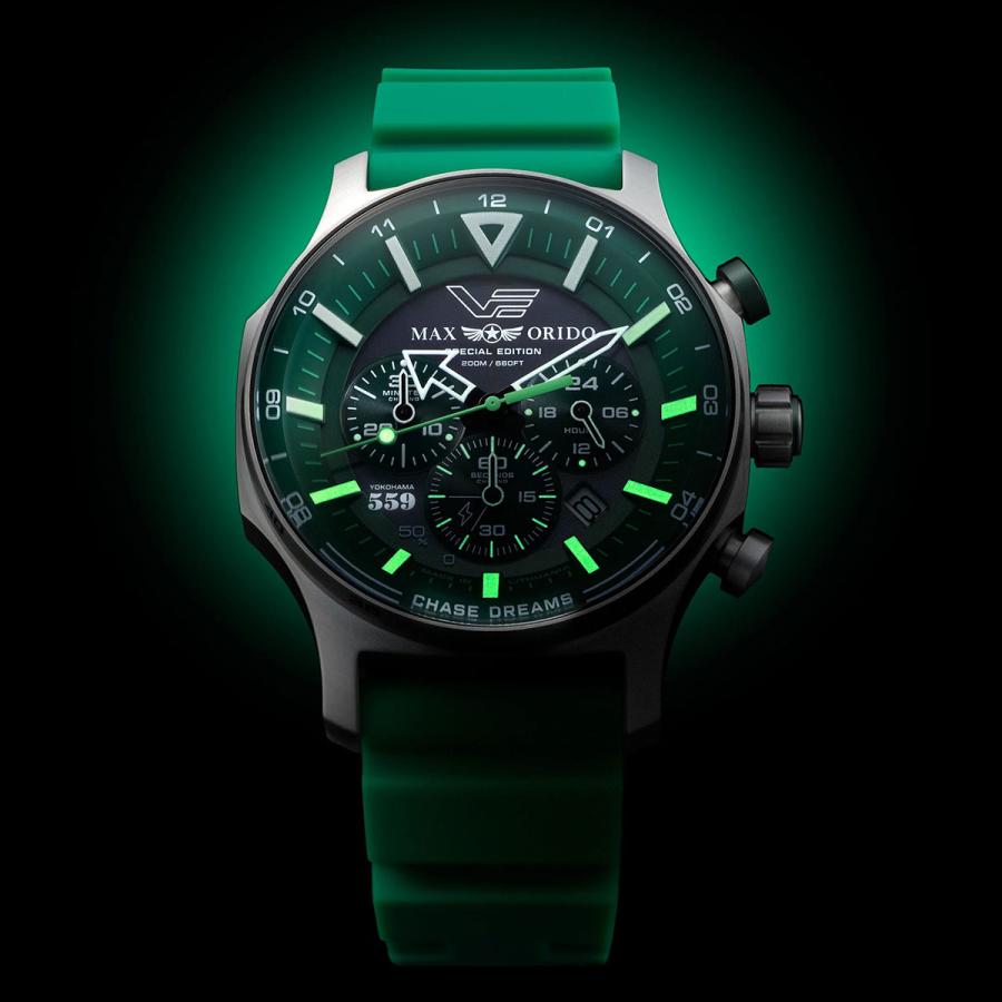 織戸 学 Max Orido ボストーク ヨーロッパ ソーラークロノグラフ モータースポーツ 雑貨 MAX ORIDO VOSTOK EUROPE Solar Chronographの画像