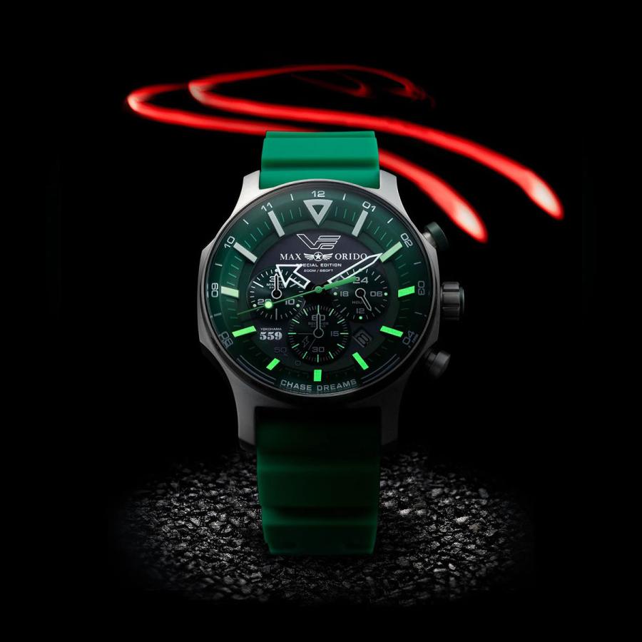 織戸 学 Max Orido ボストーク ヨーロッパ ソーラークロノグラフ モータースポーツ 雑貨 MAX ORIDO VOSTOK EUROPE Solar Chronographの画像
