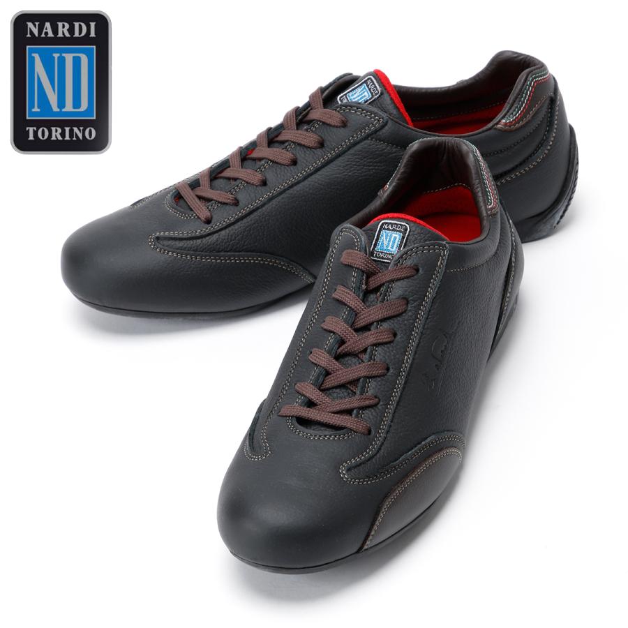 ナルディ スニーカー カーフレザーシューズ 車 ドライビングシューズ NARDI