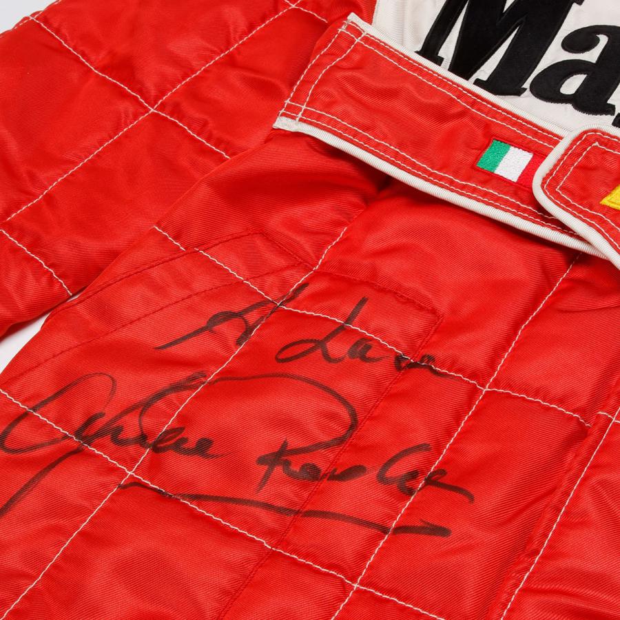 Only One Legend Collection ルカ バドエル 直筆サイン入りレーシングスーツ 実使用品 フェラーリ 2404ac00 Motorimoda 通販 Yahoo ショッピング