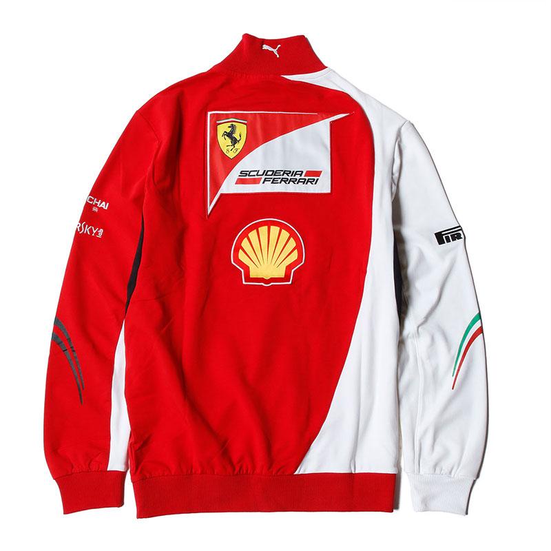 ニット オンリーワン レジェンド コレクション スクーデリア フェラーリ 2014 チーム支給品 ハーフジップ セーターの画像