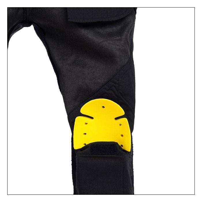 デニム パンドモト スチール ブラック WH バイク ウェア パンツ Pando
