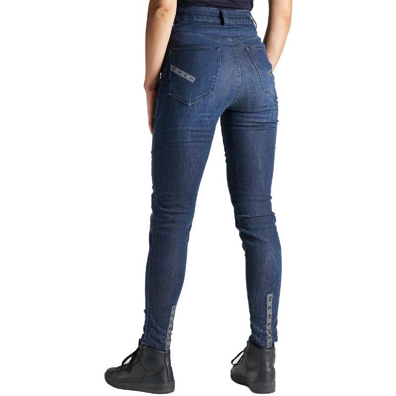 PANDO MOTO KUSARI KEV 02 ライディングパンツ レディース デニム パンドモト クサリ コア 02 バイク ウェア パンツ Pando Moto
