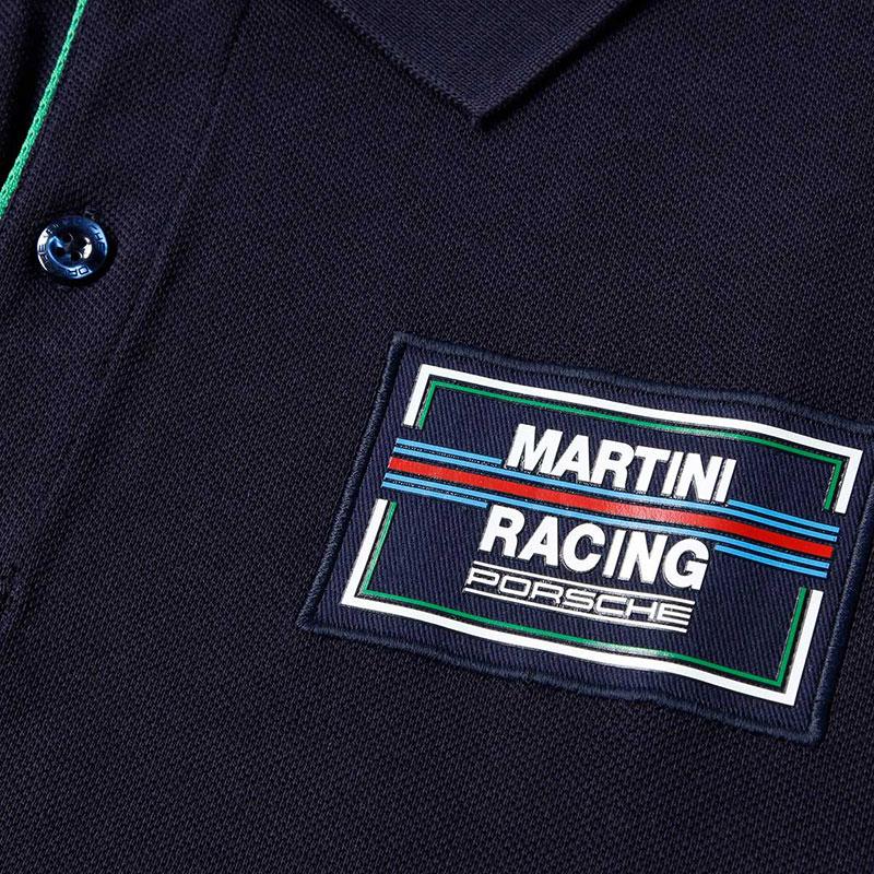 ポロシャツ ポルシェ マルティニレーシング メンズ ポロ 車 ウェア