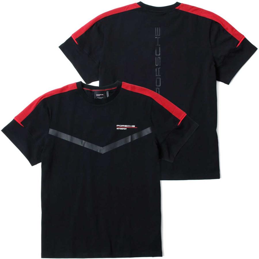 ポルシェ Tシャツ モータースポーツ FW スモール ロゴ ウェア PORSCHE