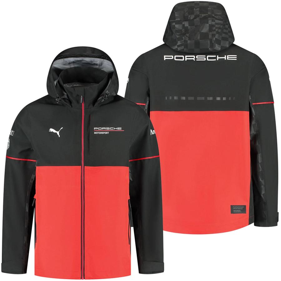 ポルシェ モータースポーツ レインジャケット 雨具 アウター ポルシェ モータースポーツ RP チーム レインジャケット