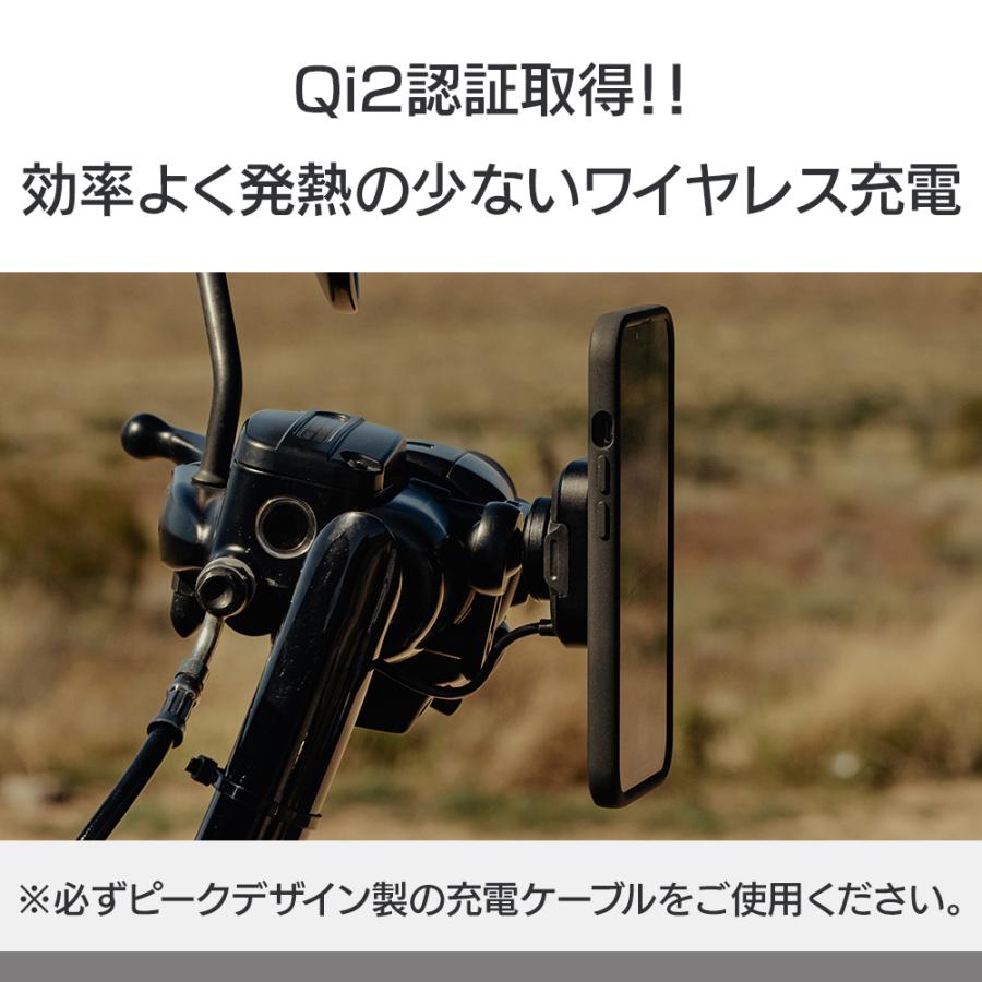 ピークデザイン 雑貨 ワイヤレス チャージング モーターサイクル ブレーキ / クラッチ マウント バイク Peak Design_10