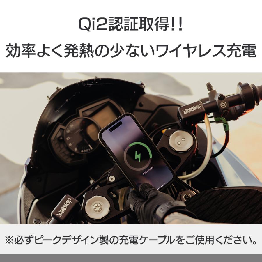 ピークデザイン モーターサイクル ステム マウント ハードロック対応揺れ振動防止 Peak Design(ピークデザイン) モーターサイクル ステム マウント