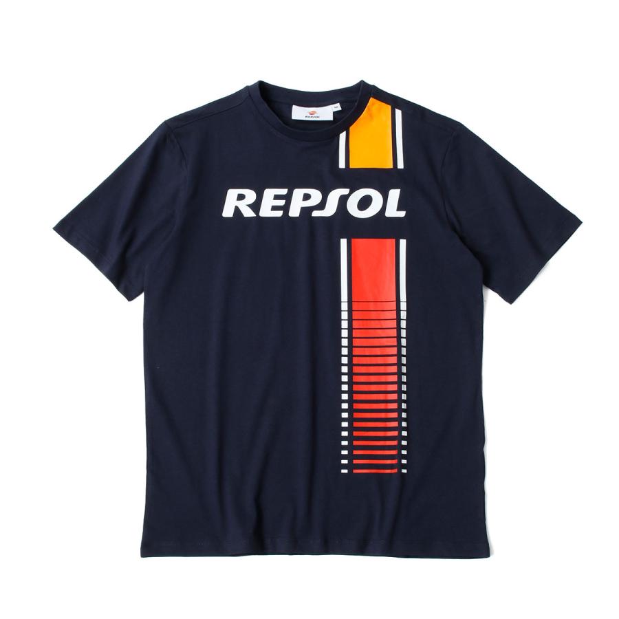 レプソル Tシャツ レーシング ストライプ モータースポーツ ウェア