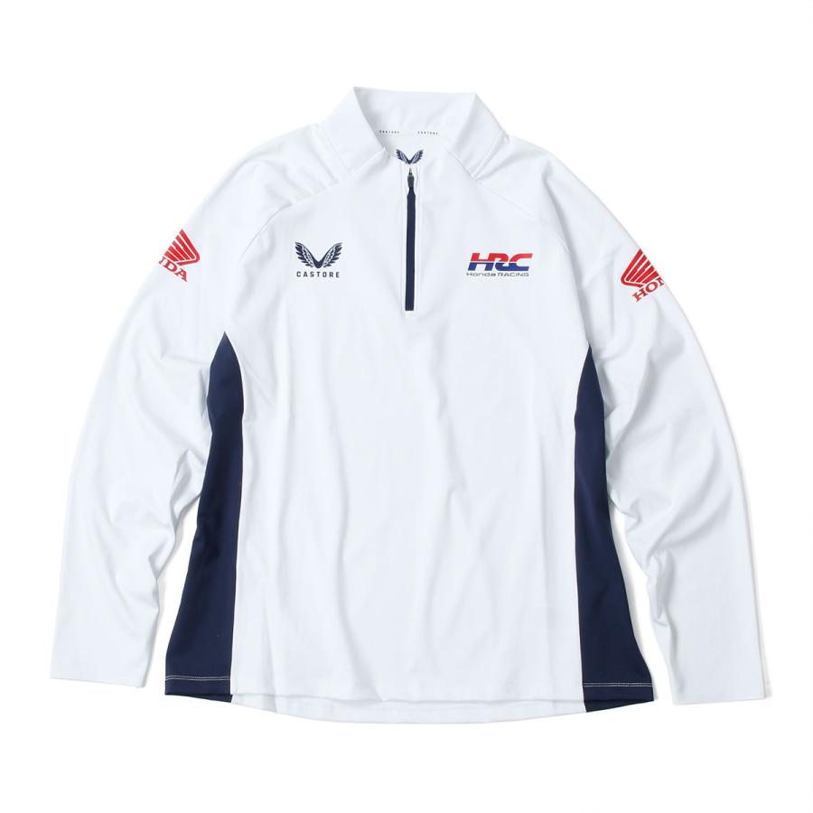 ホンダ レーシング スウェット HRC チーム レプリカ ハーフジップ