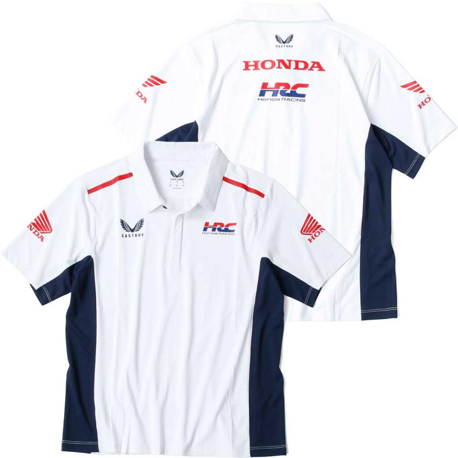 【超貴重·関係者限定】HONDA HRC ポロシャツ ホンダ レーシング ポロシャツ HRC チーム レプリカ ポロ モーター