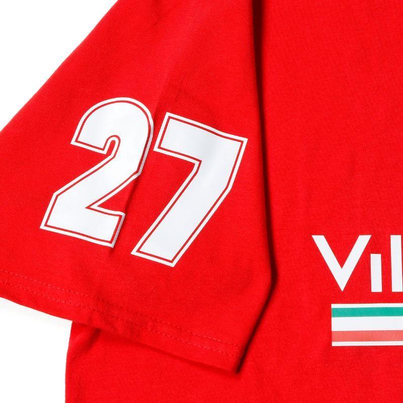 Tシャツ レトロフォーミュラー1 Gilles Villeneuve T-shirt モーター 