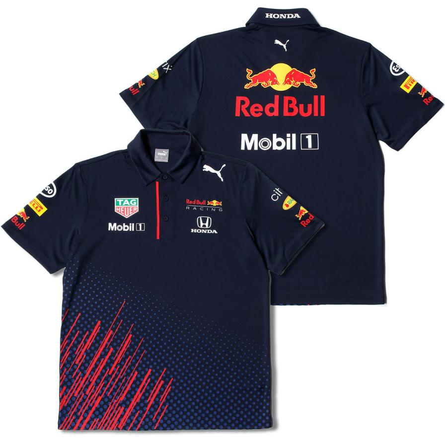 レッドブルレーシング Red Bull Racing F1 オフィシャルグッズ チームレプリカ 21 ポロシャツ 服 Fo 2702we Motorimoda 通販 Yahoo ショッピング