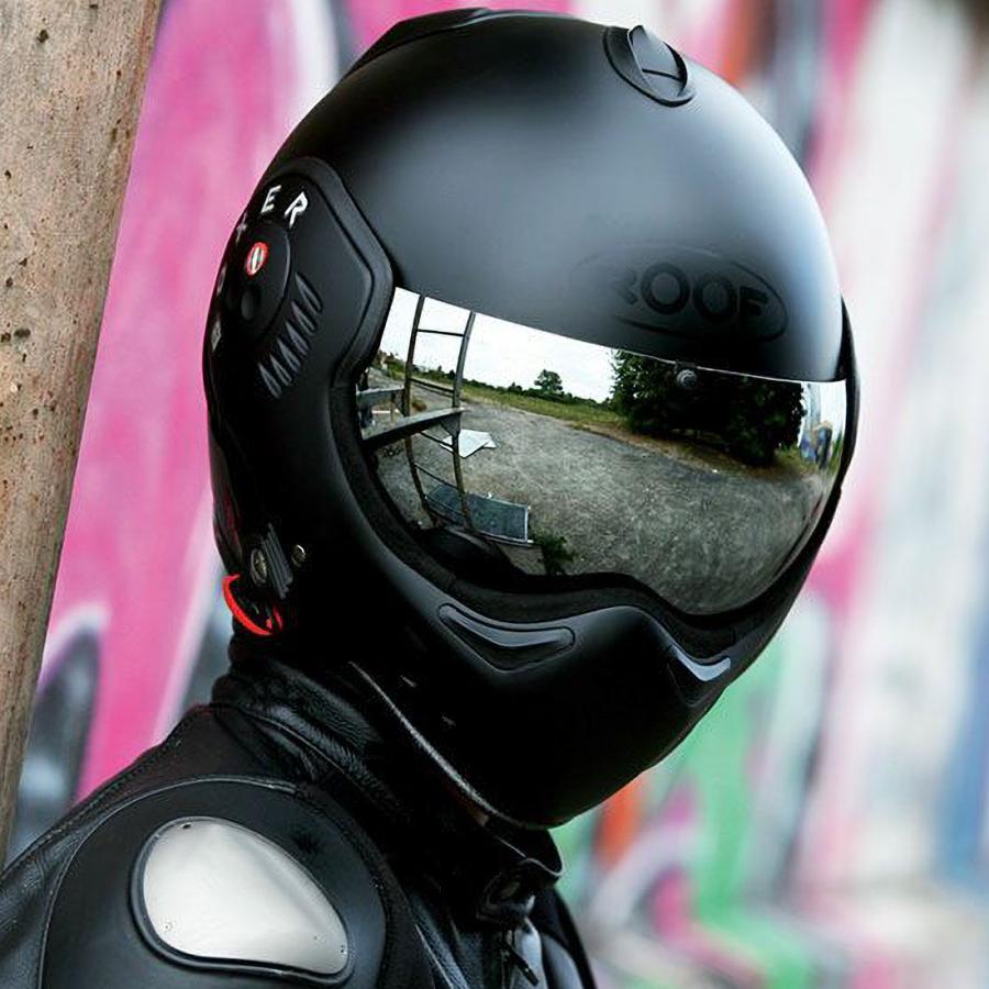 シールド ルーフ ROOF イリジウム バイク ヘルメット : Motorimoda