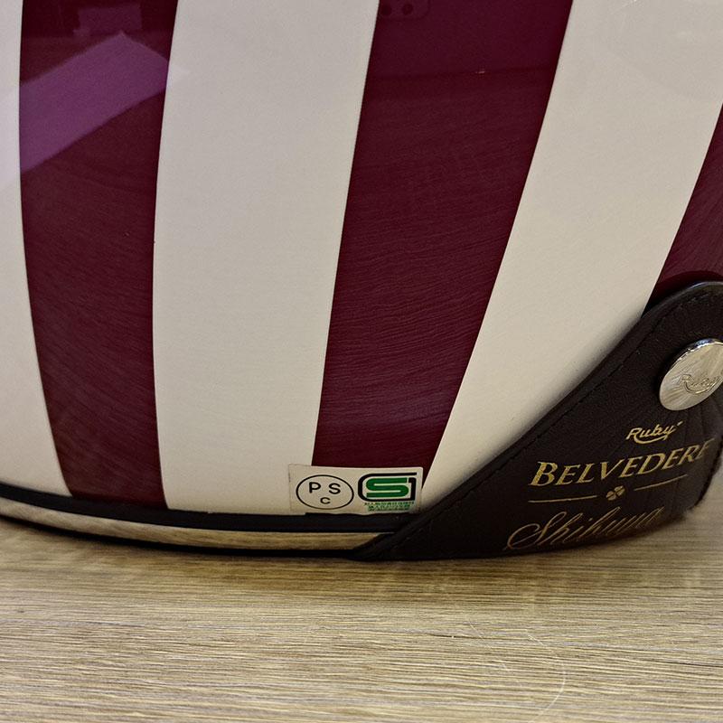 ジェット ルビー モナコ（パヴィヨン） バイク ヘルメット Ruby