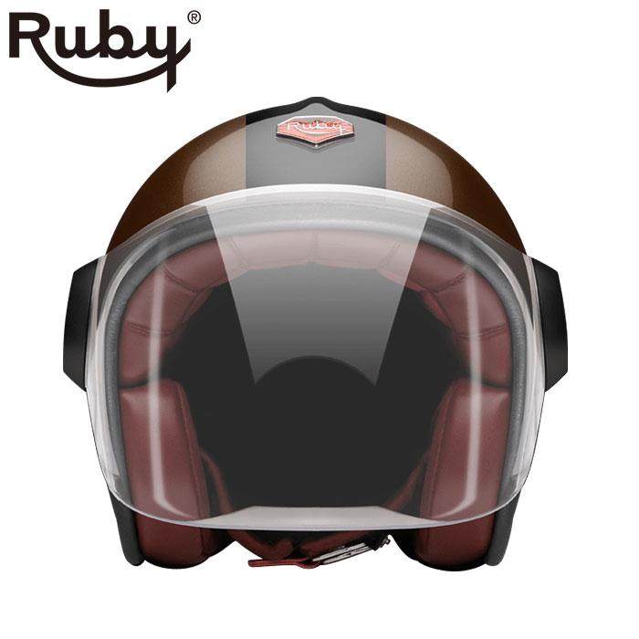 Ruby ヘルメット ピーク バイク