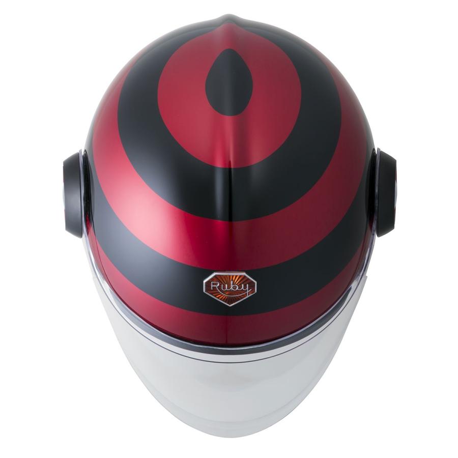 訳あり品 ジェット ルビー モンマルトル（ベルベデーレ） バイク ヘルメット Ruby ＊長期デッドストック品 : Motorimoda ...