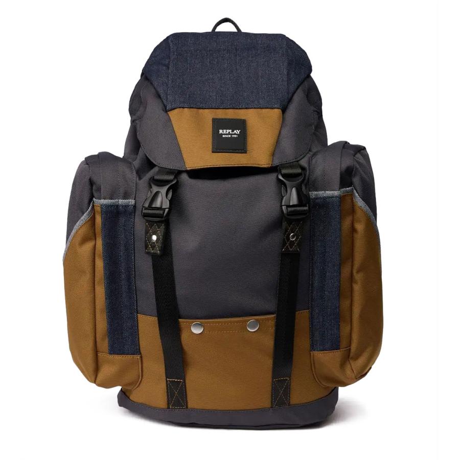 REPLAY（リプレイ） バックパック ロウデニム バックパック バイク バッグ REPLAY RAW DENIM BACKPACK WITH ...