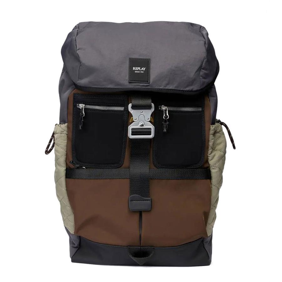 REPLAY（リプレイ） ブレーキン マルチ バックパック バイク バッグ REPLAY BACKPACK IN BRAKEN MULTI ...