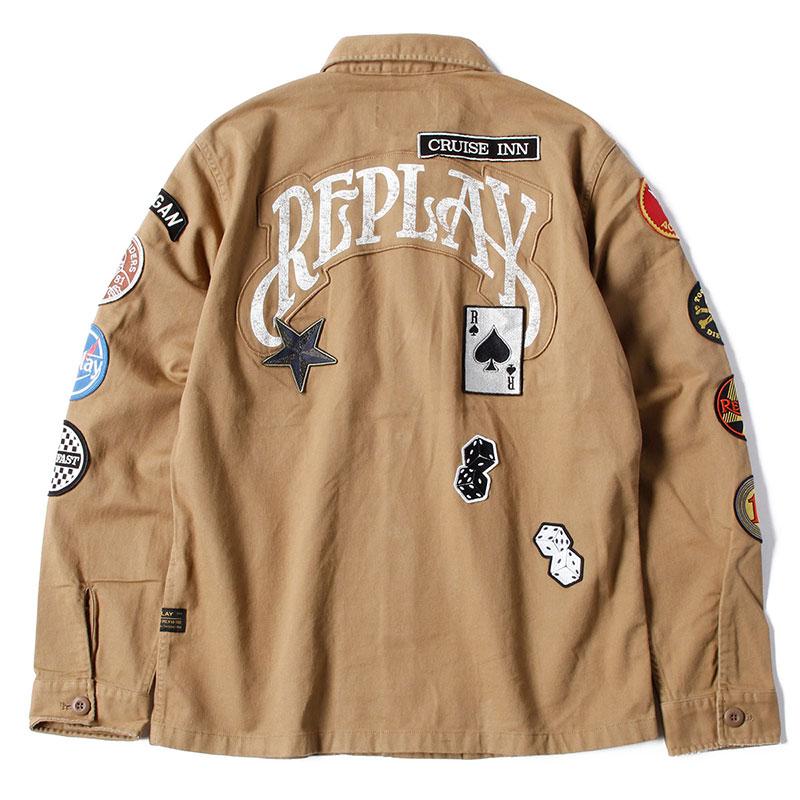 REPLAY リプレイ ジャケット アーミー バイク ウェア アウター REPLAY リプレイ ジャケット アーミー バイク ウェア アウター