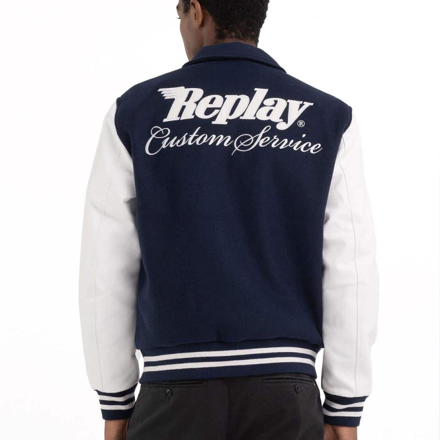 REPLAY リプレイ ジャケット バーシティ バイク ウェア アウター REPLAY リプレイ ジャケット バーシティ バイク ウェア アウター