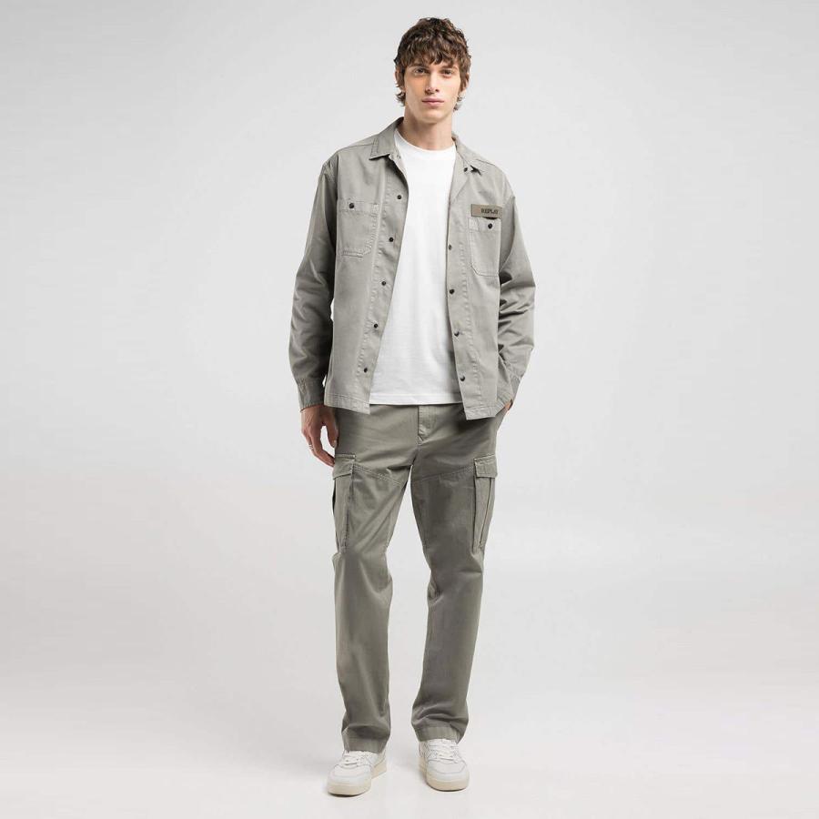 リプレイ チノ・カーゴパンツ ツイル カーゴ パンツ バイク ウェア パンツ REPLAY TWILL CARGO TROUSERSの画像