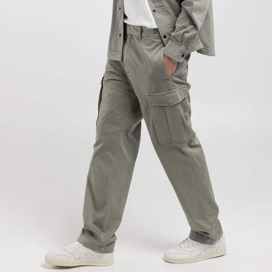 リプレイ チノ・カーゴパンツ ツイル カーゴ パンツ バイク ウェア パンツ REPLAY TWILL CARGO TROUSERSの画像