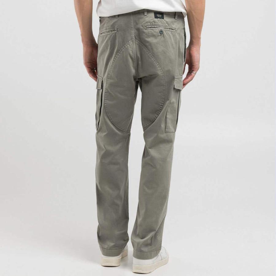 リプレイ チノ・カーゴパンツ ツイル カーゴ パンツ バイク ウェア パンツ REPLAY TWILL CARGO TROUSERSの画像