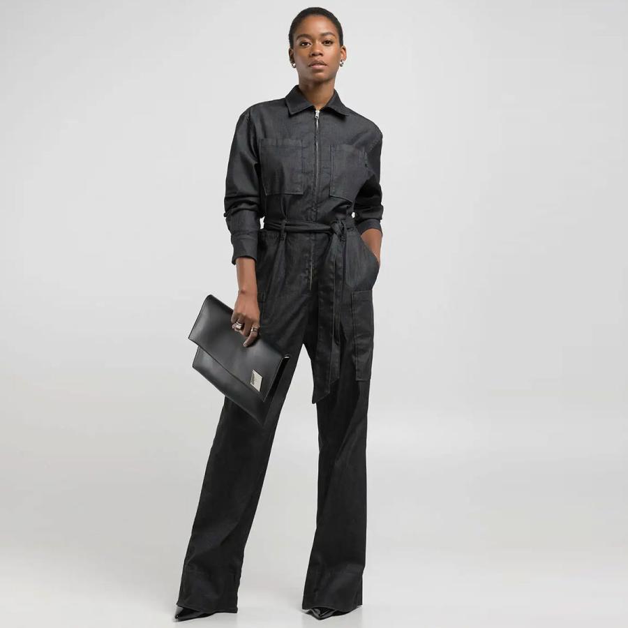 リプレイ オーバーオール リラックスフィット デニム ジャンプスーツ バイク ウェア トップス REPLAY RELAXED-FIT DENIM JUMPSUIT 爆買の画像