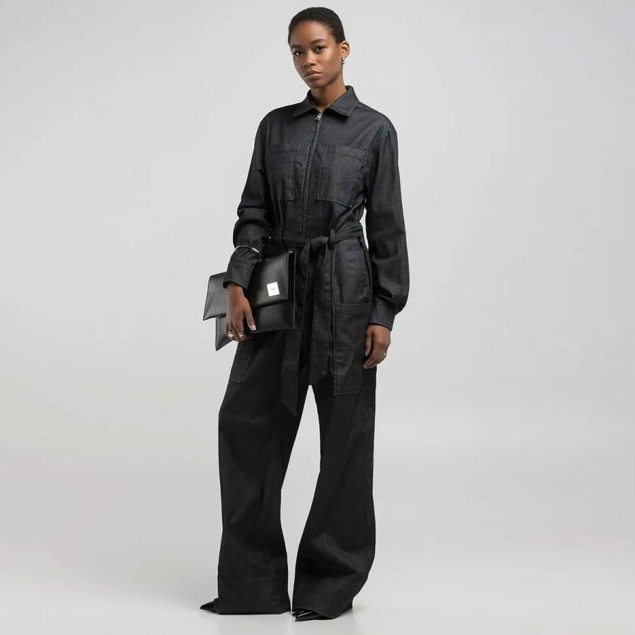 リプレイ オーバーオール リラックスフィット デニム ジャンプスーツ バイク ウェア トップス REPLAY RELAXED-FIT DENIM JUMPSUIT 爆買の画像