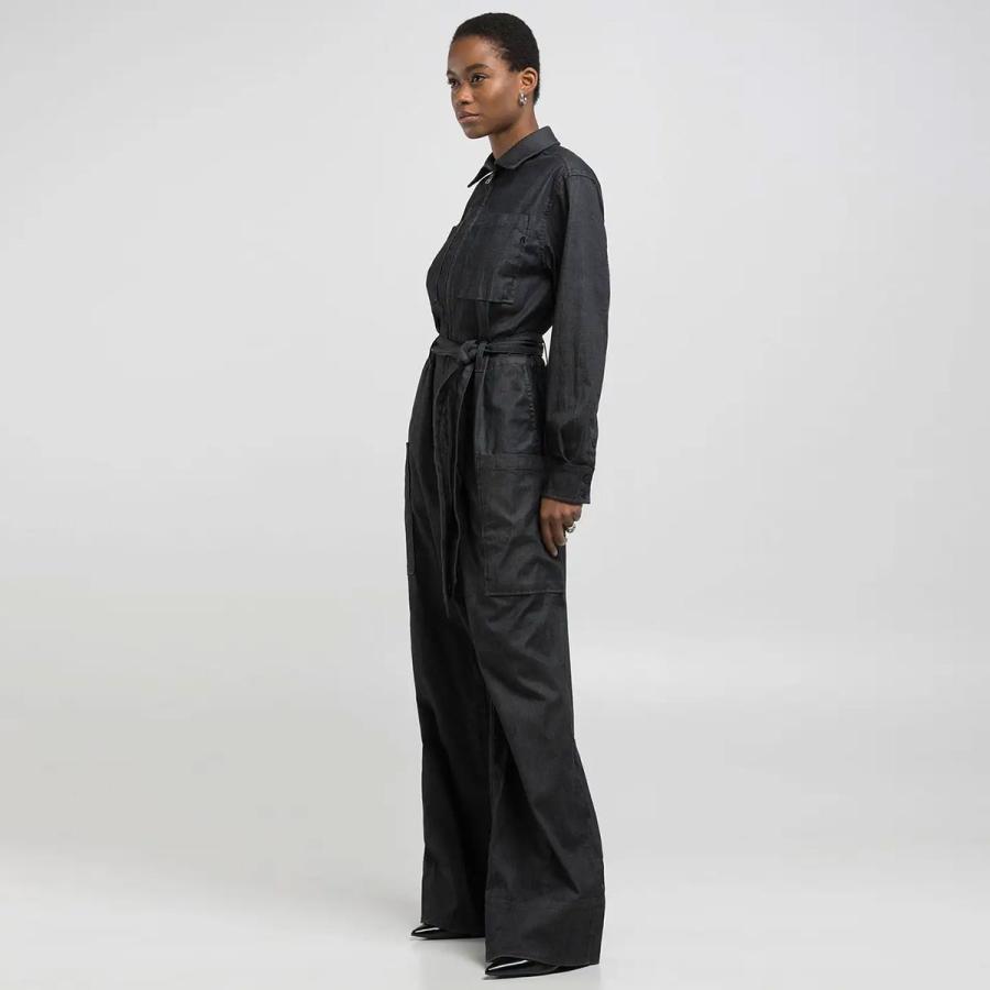 リプレイ オーバーオール リラックスフィット デニム ジャンプスーツ バイク ウェア トップス REPLAY RELAXED-FIT DENIM JUMPSUIT 爆買の画像