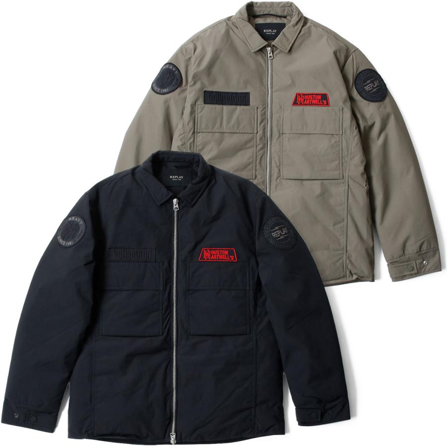 REPLAY（リプレイ） ジャケット パッチ ライダージャケット バイク