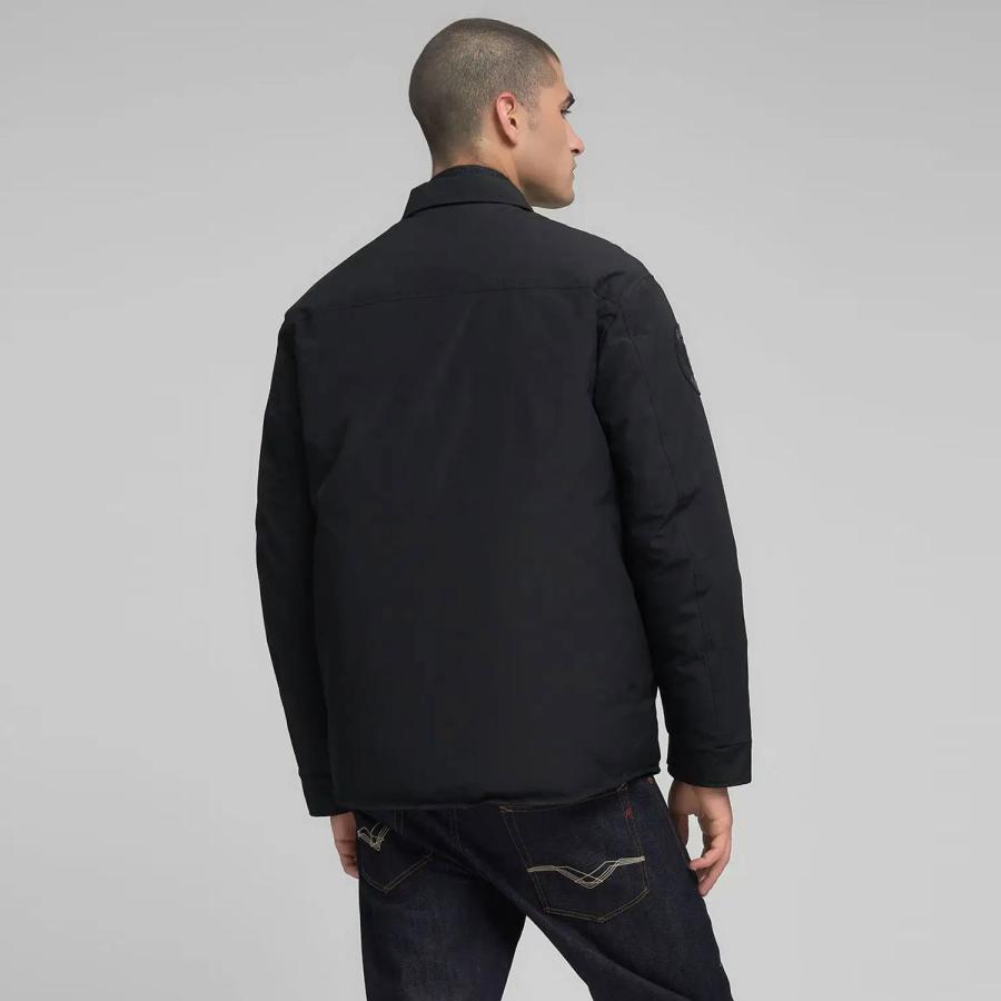 リプレイ ジャケット パッチ ライダージャケット バイク ウェア アウター REPLAY PADDED RIDER JACKET WITH PATCHの画像