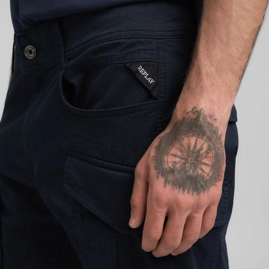 リプレイ チノ・カーゴパンツ ジョー カーゴ トラウザー バイク ウェア パンツ REPLAY JOE CARGO TROUSERS_6