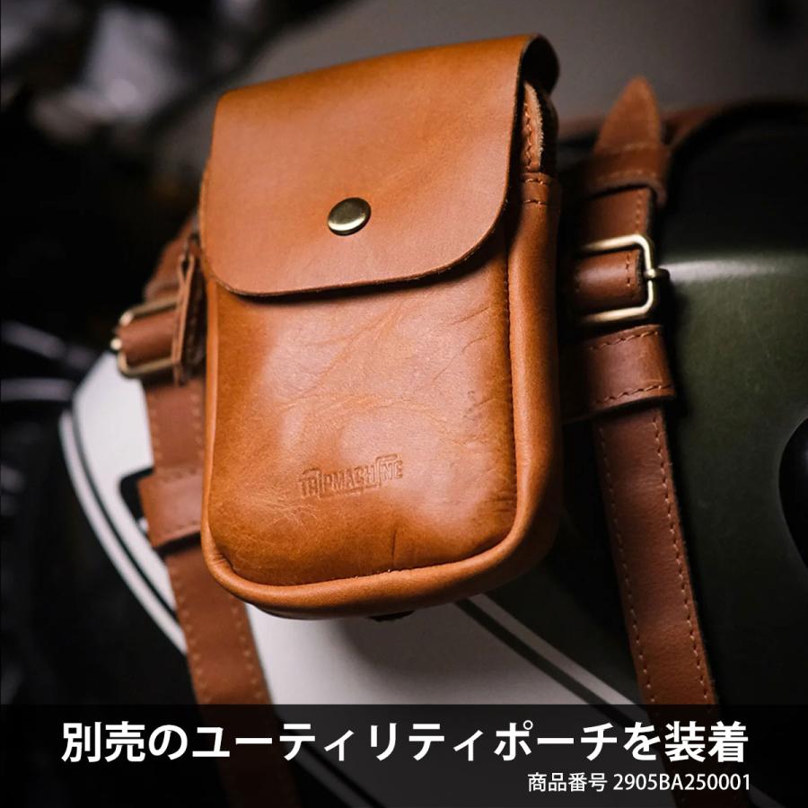 トリップマシン 雑貨 タンクストラップ for トライアンフ 400 バイク