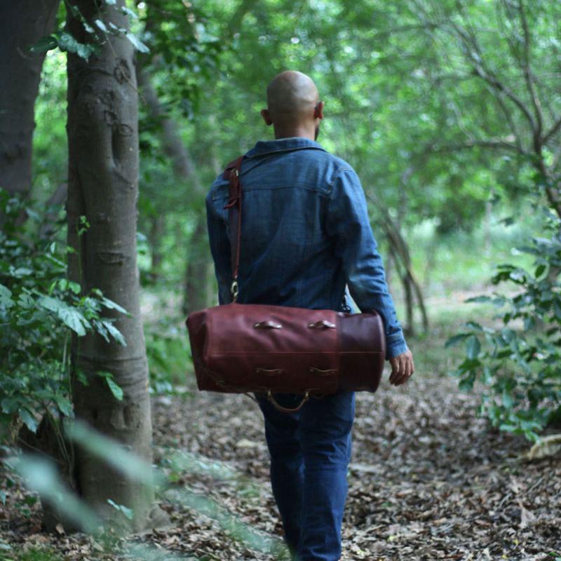 トリップマシン ダッフルバッグ レザー ミリタリー ダッフル バイク