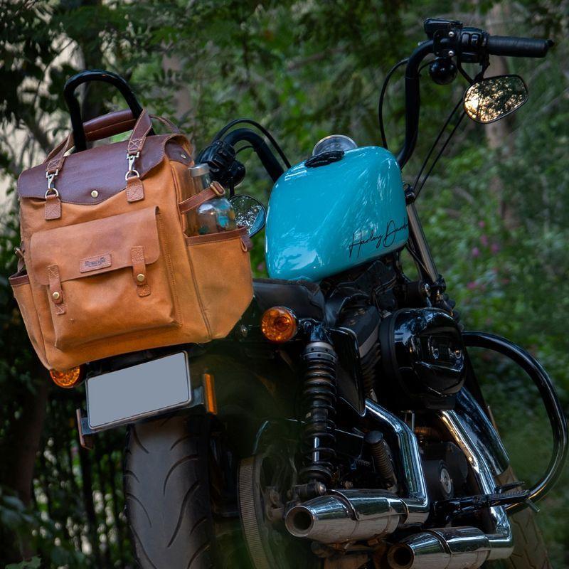 トリップマシン サイドバッグ アウトランダー サドルバッグ バイク バッグ Trip Machine OUTLANDER SADDLEBAG｜motorimoda｜20