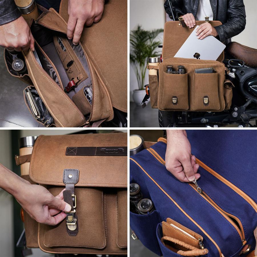 トリップマシン サイドバッグ エクスペディション サドルバッグ（左右ペア） バイク バッグ Trip Machine EXPEDITION SADDLEBAG_15